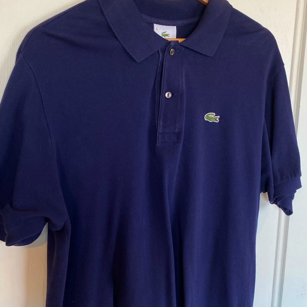 Lacoste Polo – Navy Blue (Size 5 / L)